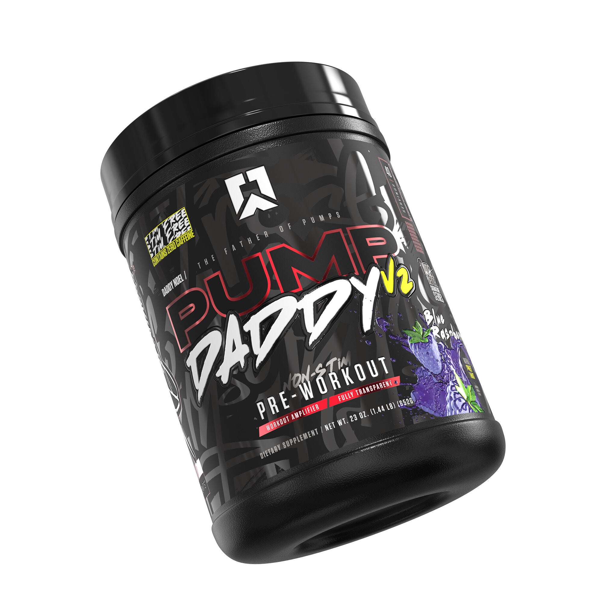 RYSE™ Up - Pump Daddy Pre-Workout - Blue Raspberry - 1.45 lb
